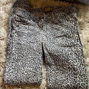Paige Grey Cheetah Jeans